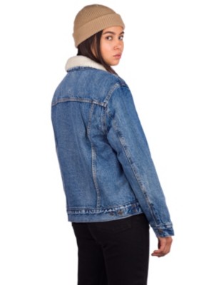 Levi's Ex Br Sherpa Trucker Denim Jas bij Blue Tomato kopen Levi's Ex Br Sherpa Trucker Denim Jas bij Blue Tomato kopen